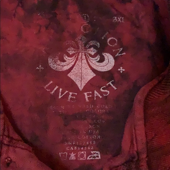 Affliction polo collared T-shirt - Picture 2 of 3